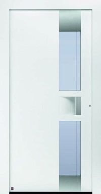 Двери входные алюминиевые Hormann Thermo Carbon Мотив 302 в Феодосии