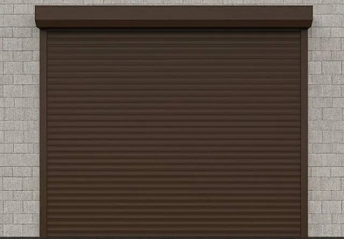 Рольставни для гаража (рулонные ворота) Алютех Trend с алюминиевым профилем PD/77 с доставкой в Феодосии 