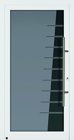 Стеклянные входные двери TopComfort Hormann - Мотив 100 / MG 117 Феодосии
